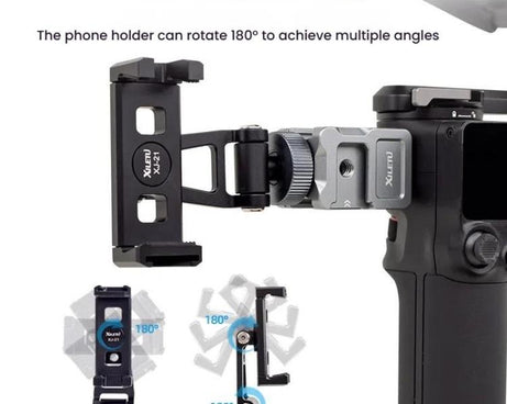 For DJI Ronin Series Stabilizer XILETU Quick Release NATO Clamp Cold Shoe Adapter, XDS-14