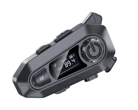 A1 IP67 Waterproof Motorcycle Helmet Noise Reduction Bluetooth Headset, Soft Mic, Hard Mic, Soft and Hard Mics
