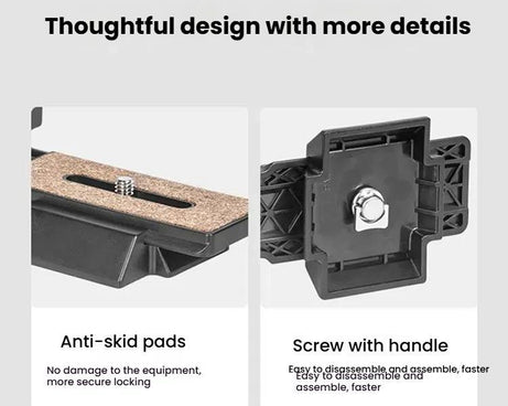 YUNTENG Vertical & Horizontal Quick Release Plate for VCT-691/VCT-6006/VCT-288/VCT-930