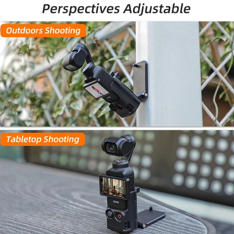 For DJI Osmo Pocket 3 Sunnylife OP3-ZJ761 Magnetic Stand Base Angle Adjustable Multi-functional Desktop Stand Accessories