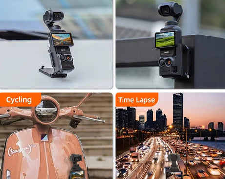 For DJI Osmo Pocket 3 Sunnylife OP3-ZJ761 Magnetic Stand Base Angle Adjustable Multi-functional Desktop Stand Accessories