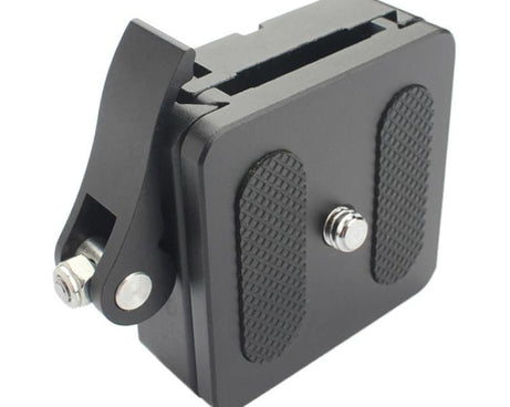 P50 Camera Quick Release Clamp & Plate Kit with 3/8 Inch Thread Thread For Stabilizers, Tripods, Monopods, Sliders