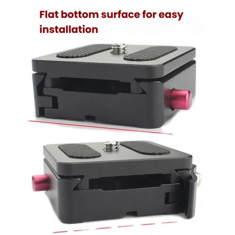 P50 Camera Quick Release Clamp & Plate Kit with 3/8 Inch Thread Thread For Stabilizers, Tripods, Monopods, Sliders