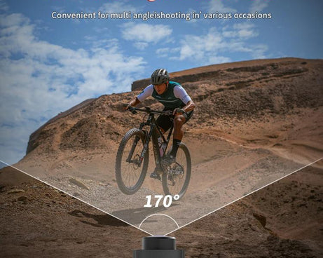 5K Action Camera WiFi Sport DV Riding Bicycle Drive Recorder With Led Light EIS Anti-shake