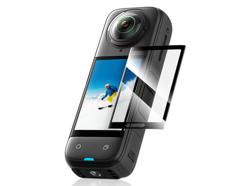 For Insta360 X5 / X4 aMagisn Tempered Glass Screen Protector Anti-Scratch 9H Hardness