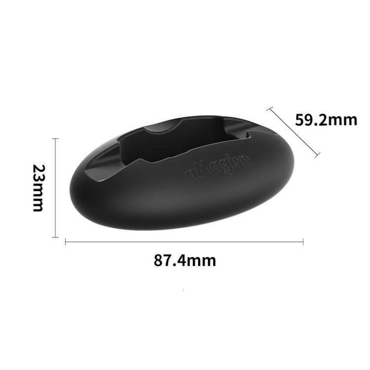 For Insta360 X5 / X4 aMagisn Silicone Base Desktop Stand Car Dashboard Holder