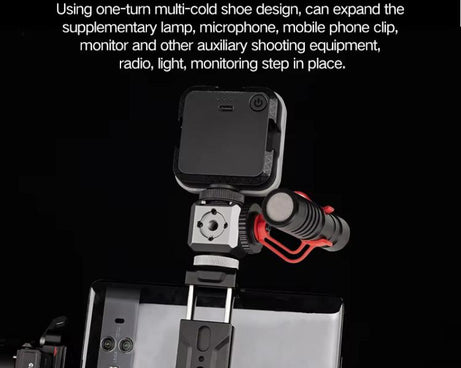 XILETU  XDS-15  Multi-head Cold Shoe Mount Adapter for Camera Flash, Microphone, LED Light, XDS-15