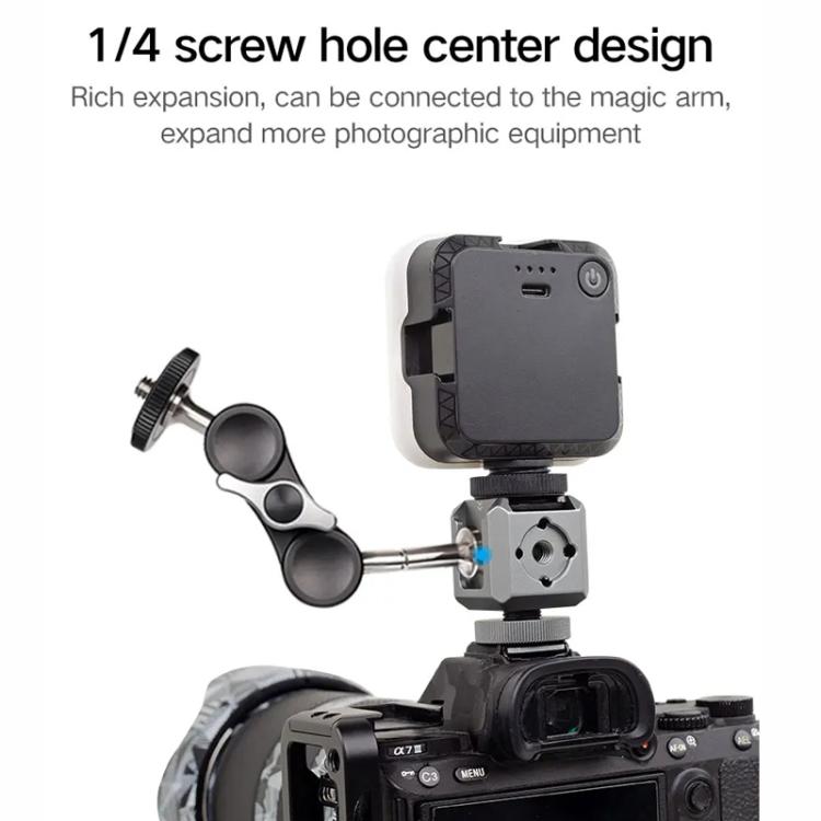 XILETU  XDS-15  Multi-head Cold Shoe Mount Adapter for Camera Flash, Microphone, LED Light, XDS-15