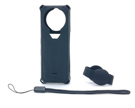 For Insta360 X5 Camera Silicone Cover Case With Lens Cap Shockproof Protective Shell