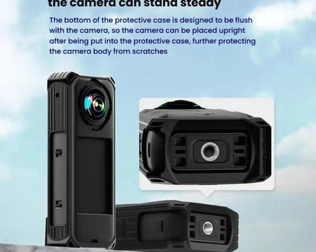 For Insta360 X5 Camera Silicone Cover Case With Lens Cap Shockproof Protective Shell