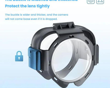 For Insta360 X5 Anti-Fog Snap-On Lens Protector Durable Glass Cover, Lens Protector