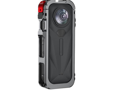 For Insta360 X5 Camera Flymile Metal Frame Lens Cover Set Rabbit Cage Expansion Bracket