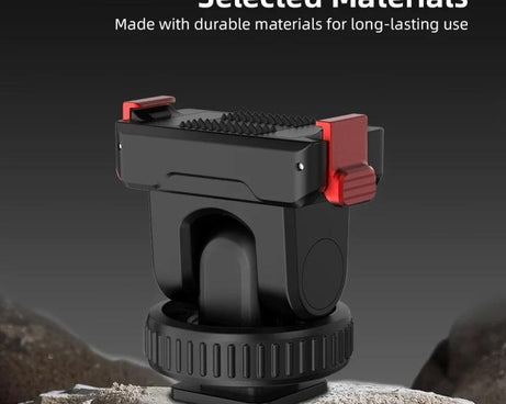 For Osmo Action 3 / 4 / 5 Pro Flymile AC5003 Magnetic Head Quick Release Base