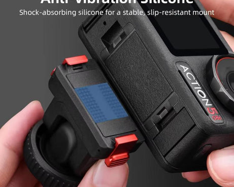 For Osmo Action 3 / 4 / 5 Pro Flymile AC5003 Magnetic Head Quick Release Base