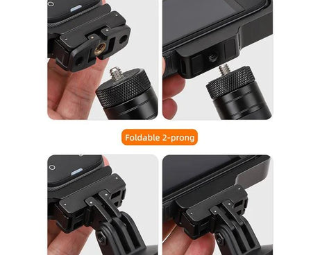 For Insta360 X5 / X4 Sunnylife X4-ZJ826 L-shape Conversion Bracket Magnetic Adaptor Expansion Accessory, X4-ZJ826