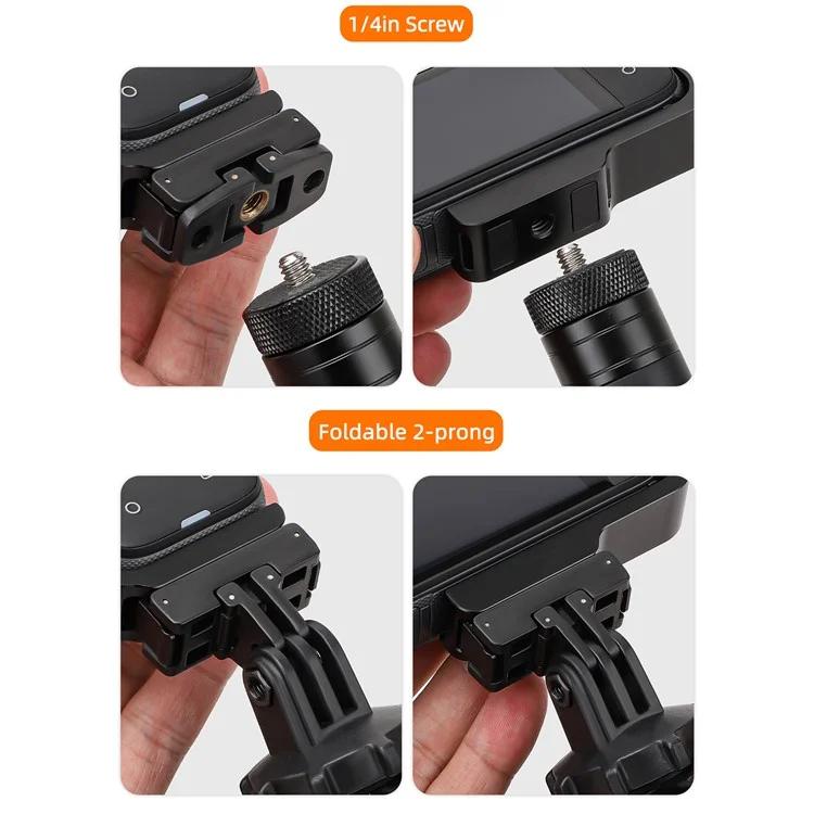 For Insta360 X5 / X4 Sunnylife X4-ZJ826 L-shape Conversion Bracket Magnetic Adaptor Expansion Accessory, X4-ZJ826