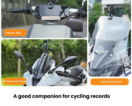 Sunnylife ZJ846 Sports Camera Universal Mount Motorcycle Windshield Clip