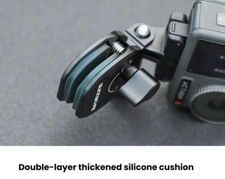 Sunnylife ZJ846 Sports Camera Universal Mount Motorcycle Windshield Clip