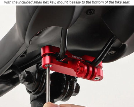 Sunnylife ZJ942 Sports Camera Bike Seat Mount Cycling Bracket