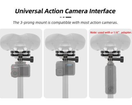 Sunnylife ZJ942 Sports Camera Bike Seat Mount Cycling Bracket