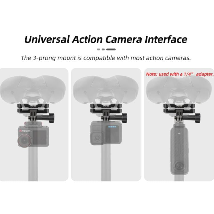 Sunnylife ZJ942 Sports Camera Bike Seat Mount Cycling Bracket