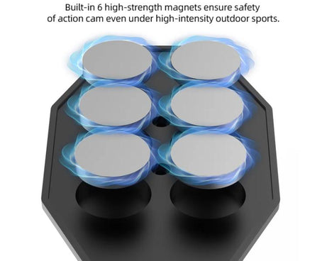 Sunnylife DZ762 Sports Camera Magnetic Dock Expansion Adapter Bracket
