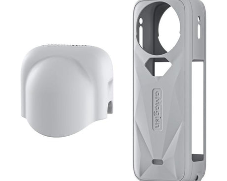 For Insta360 X5 Action Camera Protective Accessories, aMagisn Body Case+Lens Cap Black, aMagisn Body Case+Lens Cap Gray, aMagisn Body Case Black, aMagisn Body Case Gray