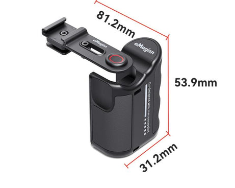 aMagisn Xplorer Grip Kit Street Vlogging Handle For Insta360, DJI Action, and GoPro Hero Series Action Cameras, For Insta360, DJI Action, and GoPro