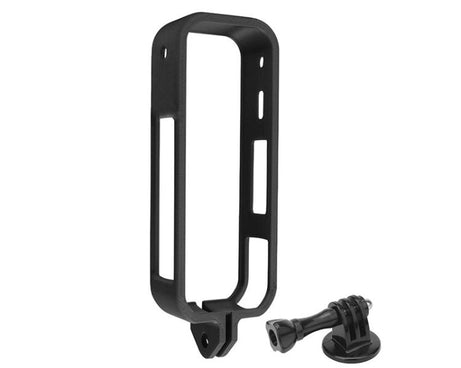 For Insta360 X5 360 Camera CQT Expandable Protective Cage Shockproof Case, Vertical Black, Horizontal Black, Vertical Orange, Horizontal Orange