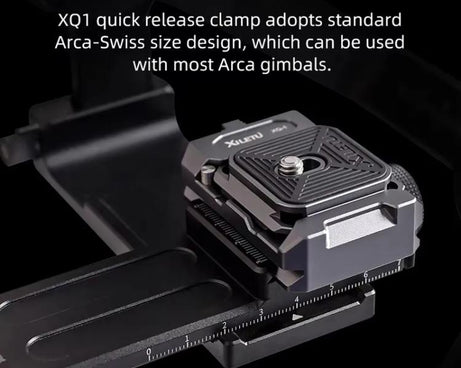 Arca Quick Release Adapter Gimbal Stabilizer Tripod Sports Quick Release Plate Stand, XILETU XQ-1, XILETU XQ-1A