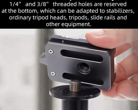 Arca Quick Release Adapter Gimbal Stabilizer Tripod Sports Quick Release Plate Stand, XILETU XQ-1, XILETU XQ-1A