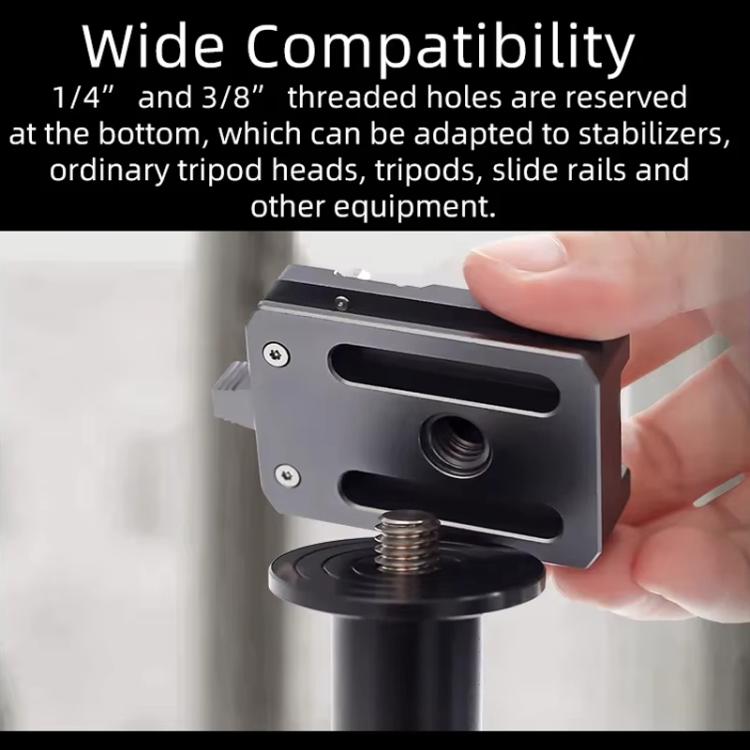 Arca Quick Release Adapter Gimbal Stabilizer Tripod Sports Quick Release Plate Stand, XILETU XQ-1, XILETU XQ-1A