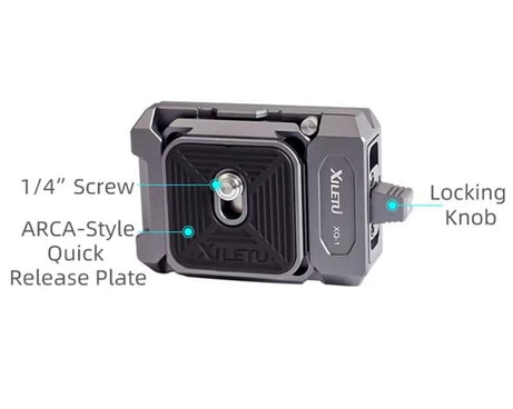 Arca Quick Release Adapter Gimbal Stabilizer Tripod Sports Quick Release Plate Stand, XILETU XQ-1, XILETU XQ-1A