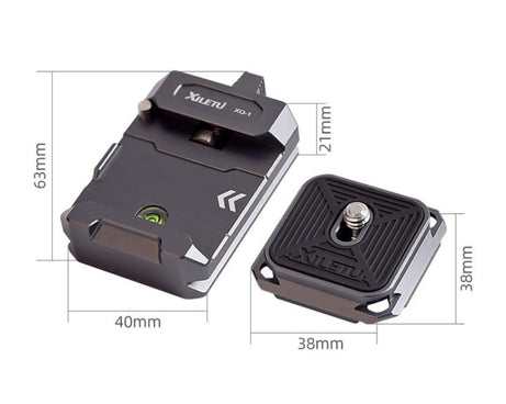 Arca Quick Release Adapter Gimbal Stabilizer Tripod Sports Quick Release Plate Stand, XILETU XQ-1, XILETU XQ-1A