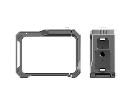 HEPAIL AC68 Aluminum Alloy Rabbit Cage Frame For GoPro HERO13 Black /12 Black /11 Black /10 Black /9 Black, AC68
