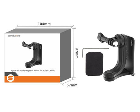 Sunnylife MJ996 Sports Camera Multi-Axis Rotating Magnetic Mount