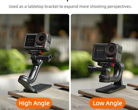 Sunnylife MJ996 Sports Camera Multi-Axis Rotating Magnetic Mount