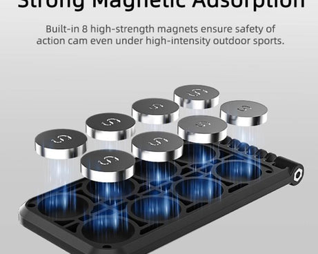 Sunnylife MJ996 Sports Camera Multi-Axis Rotating Magnetic Mount