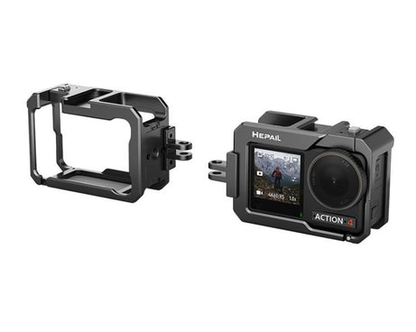 For DJL Action 4 / 3 HEPAIL C-AC4 Metal Rabbit Cage Anti-fall Heat Dissipation Protection Frame