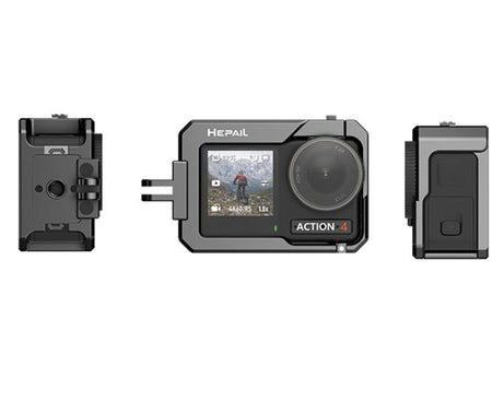 For DJL Action 4 / 3 HEPAIL C-AC4 Metal Rabbit Cage Anti-fall Heat Dissipation Protection Frame