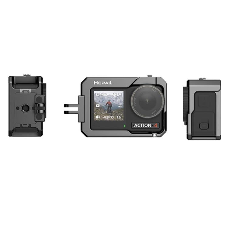 For DJL Action 4 / 3 HEPAIL C-AC4 Metal Rabbit Cage Anti-fall Heat Dissipation Protection Frame