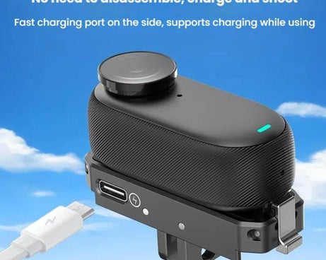 For Insta360 GO 3 / 3S HEPAIL AC69 Aluminium Alloy Quick-Release Charging Base, AC69