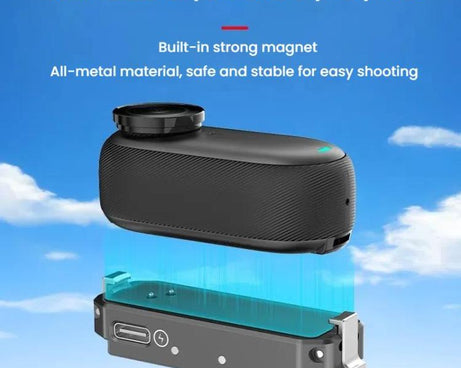 For Insta360 GO 3 / 3S HEPAIL AC69 Aluminium Alloy Quick-Release Charging Base, AC69