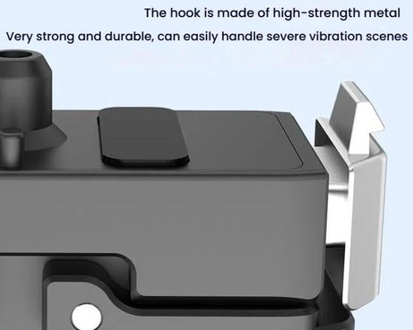 For GoPro HERO13 Black HEPAIL AC67 Magnetic Metal Quick Release Base, AC67