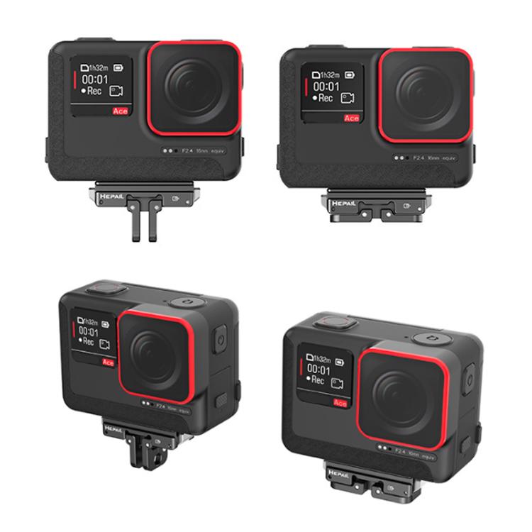 For Insta360 Ace / Ace Pro HEPAIL AC27 Metal Magnet Quick Release Base