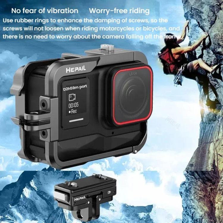 For Insta360 Ace / Ace Pro HEPAIL AC27 Metal Magnet Quick Release Base