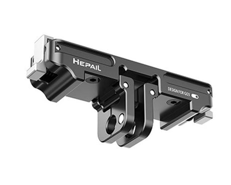For Insta360 GO 3 / 3S HEPAIL AC-08 Aluminium Alloy Magnetic Quick Release Base