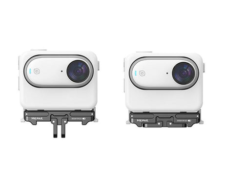 For Insta360 GO 3 / 3S HEPAIL AC-08 Aluminium Alloy Magnetic Quick Release Base