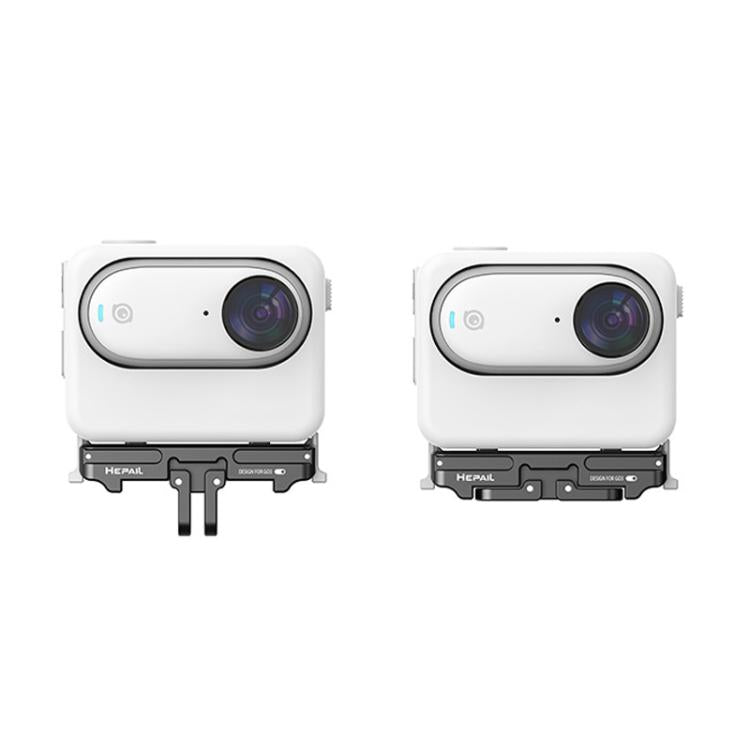 For Insta360 GO 3 / 3S HEPAIL AC-08 Aluminium Alloy Magnetic Quick Release Base