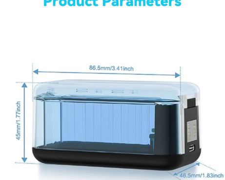 For Insta360 X5 Fast Charger With Digital Display & Dual Charging Case Battery Storage Box